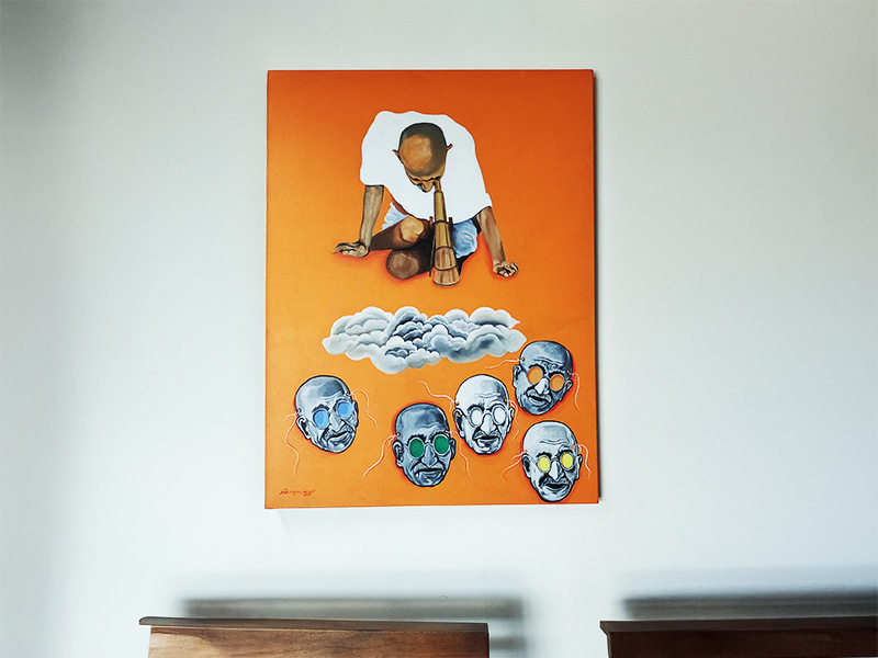 Gandhi Art Exhibition